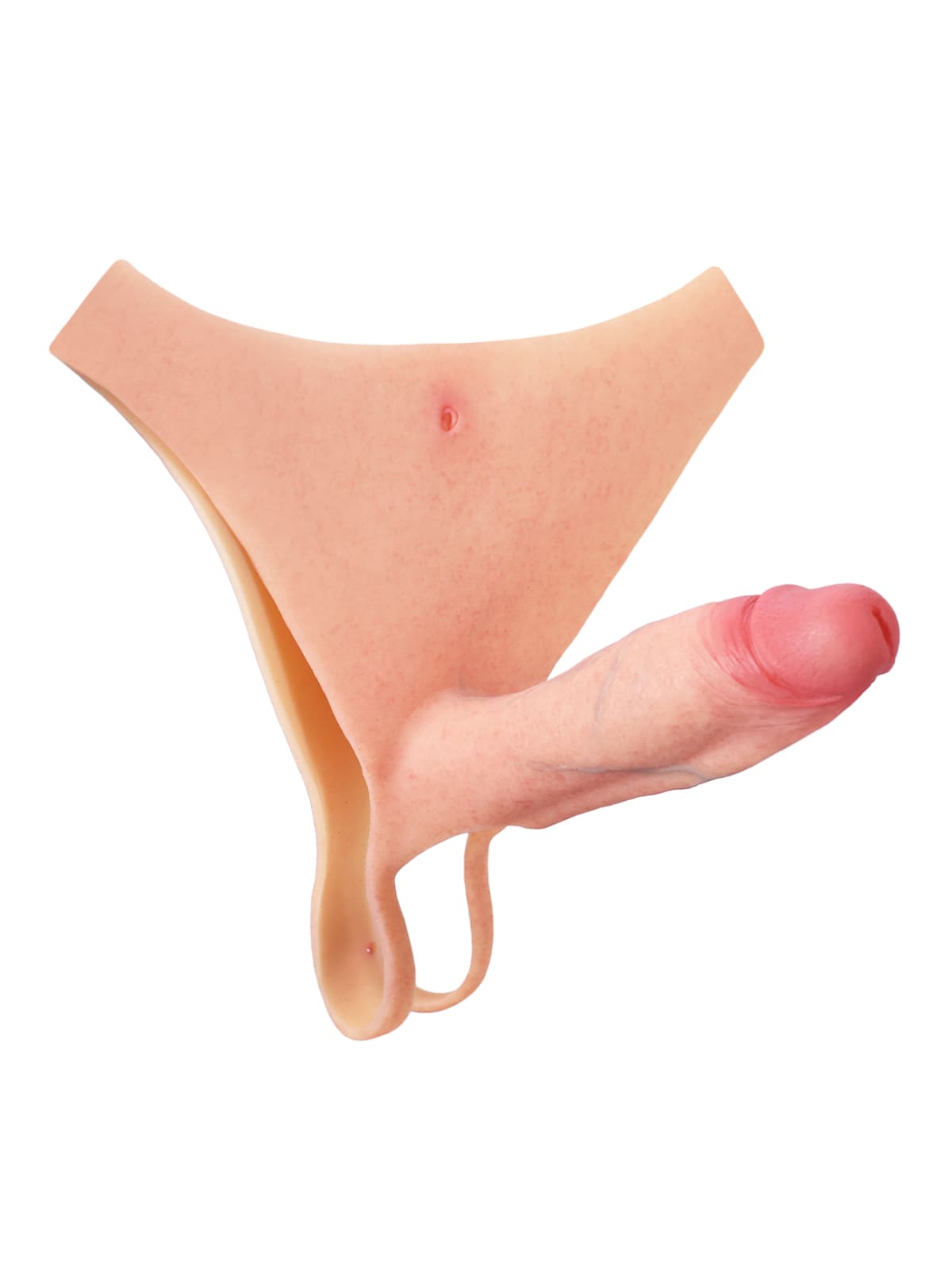 Daenerys 7.8" x 2" Wearable Hollow Strap-On Dildo For Women • For Men • Penis Extension • ED Cock Sleeve