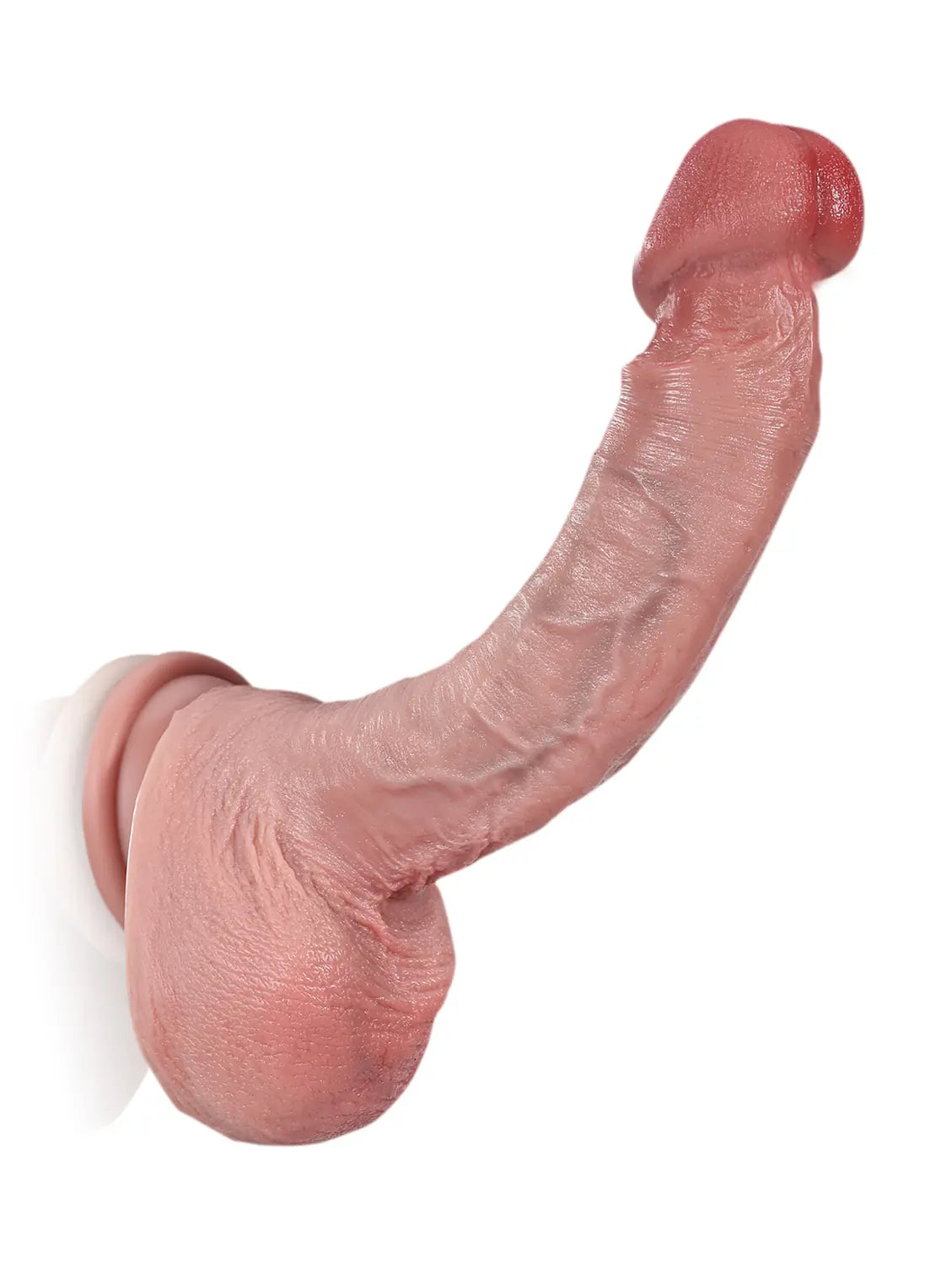 Robert 8.7" x 1.6" - Real Feeling Big Mushroom Head Glans Dildo
