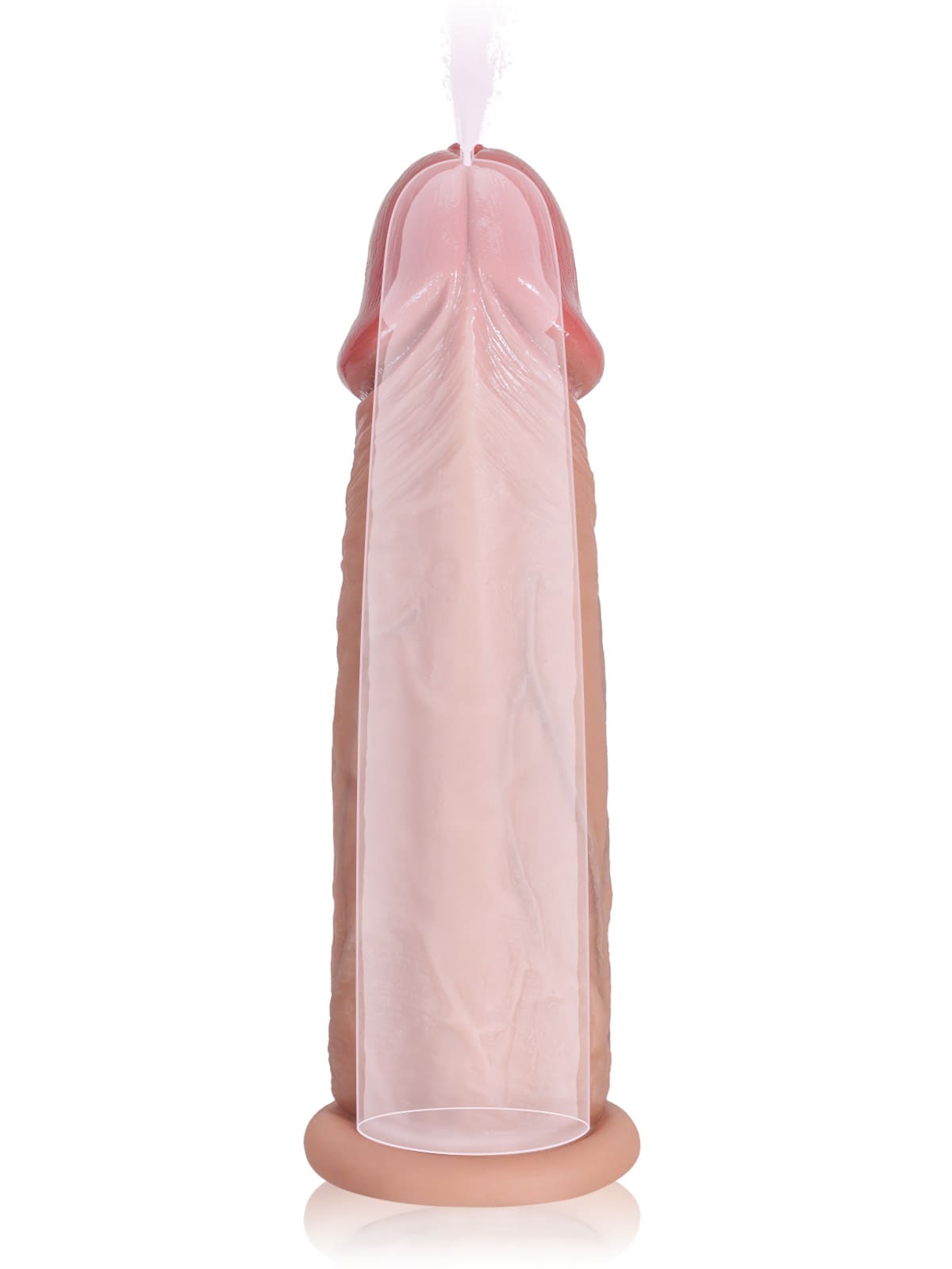 Billy 6" x 1.5" Brown Realistic Open Ended Penis Sleeves