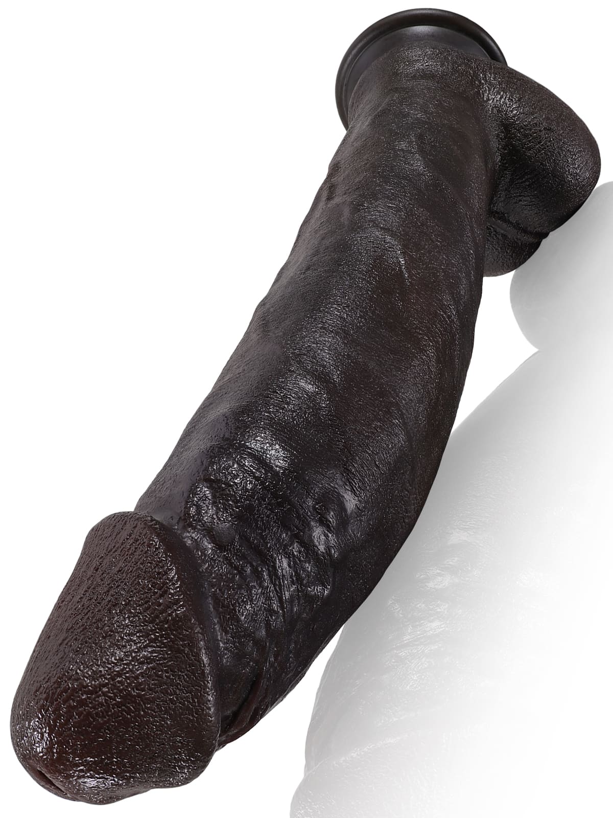Farid 12.2" x 2.4" - Huge Dildo Soft Skin Dick  With Metal Keel