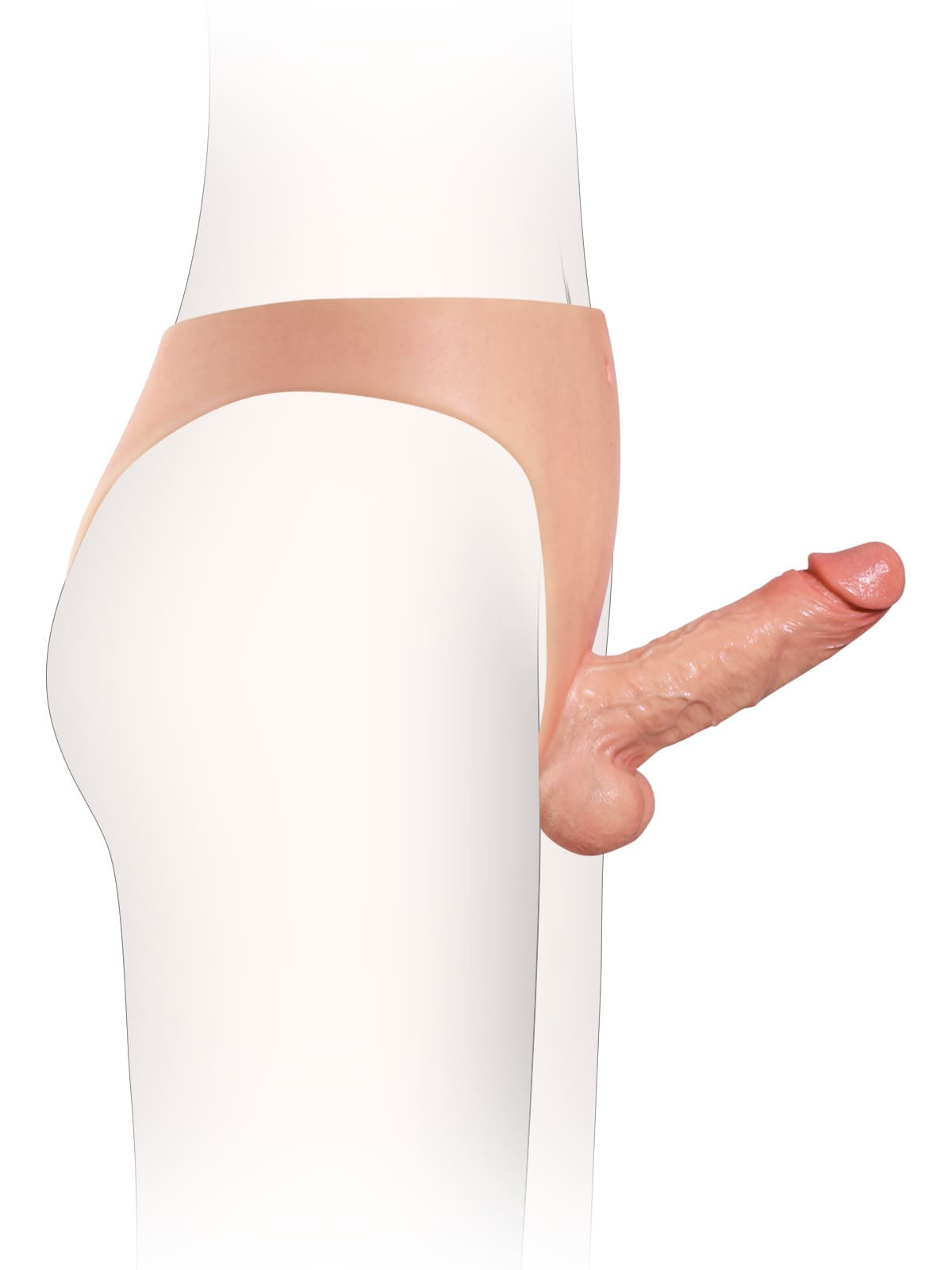 Owen 6" x 1.7" Realistic Life Like Soft Cyber Skin Strap On Dildo