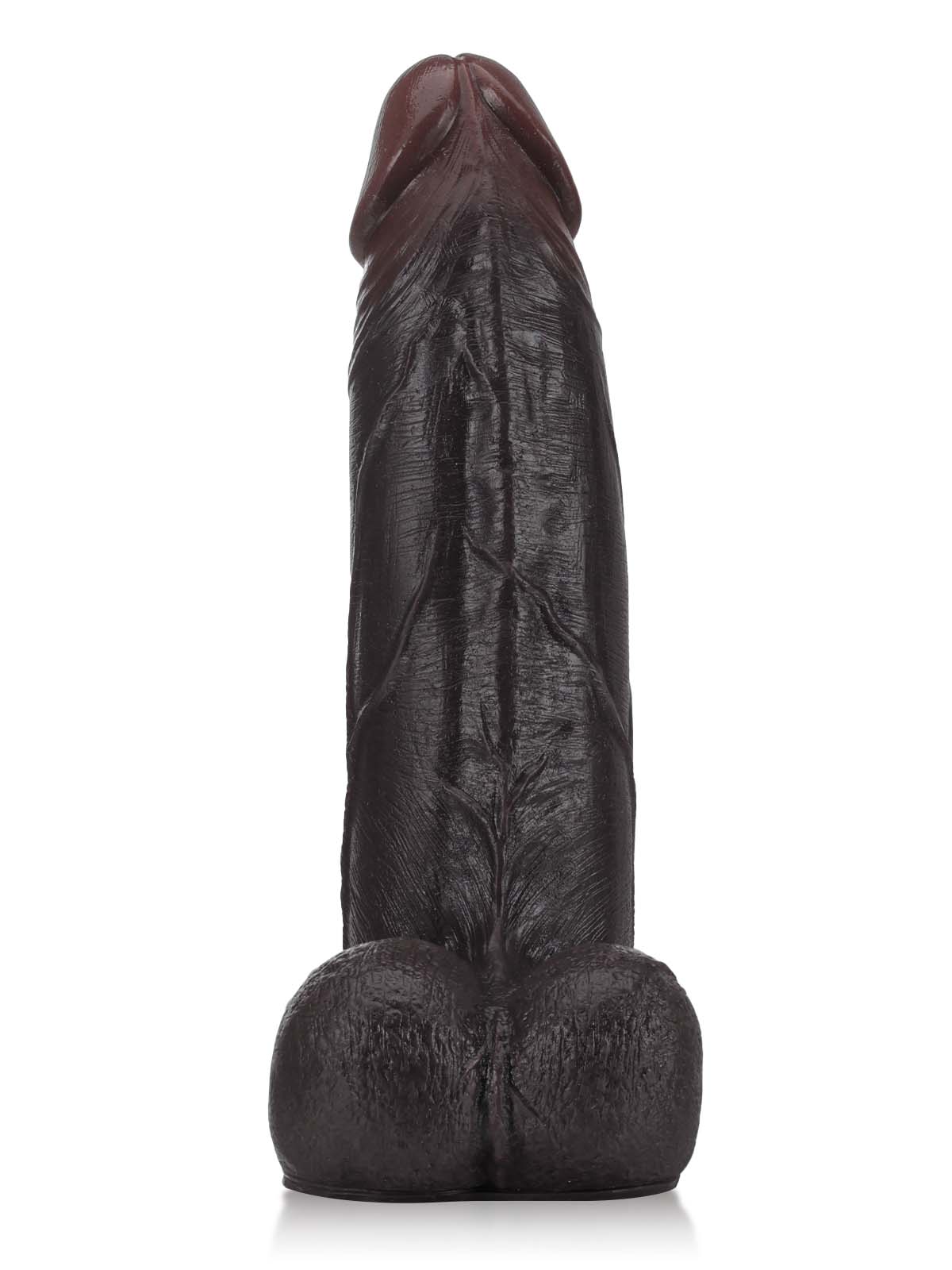 Raptor  10.8" x 2.5" Huge Thick Sliding Skin Vac-U-Lock Dildo With Moving Balls & Suction Cup