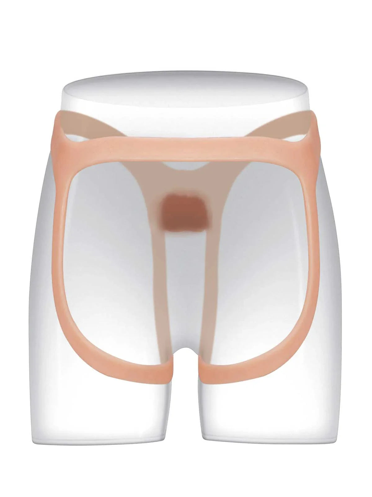 Seraphine 8.3" x 2.2" Wearable Hollow Dildo Strap-On • Penis Extender • ED Sleeve • For Women & Men