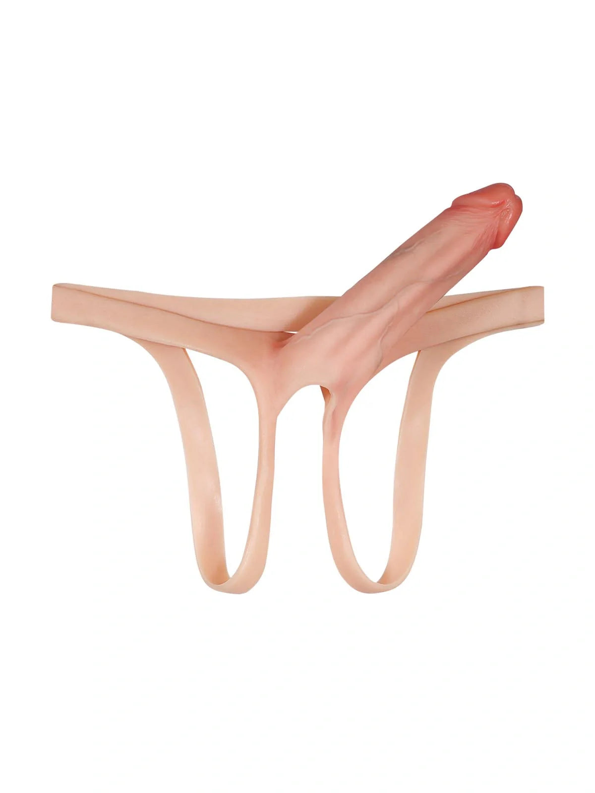 Seraphine 8.3" x 2.2" Wearable Hollow Dildo Strap-On • Penis Extender • ED Sleeve • For Women & Men