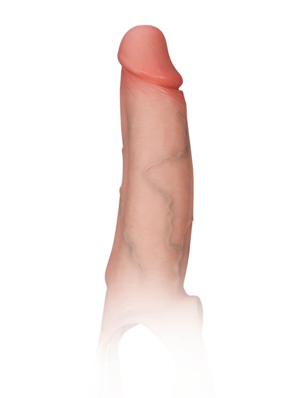 Seraphine 8.3" x 2.2" Wearable Hollow Dildo Strap-On • Penis Extender • ED Sleeve • For Women & Men